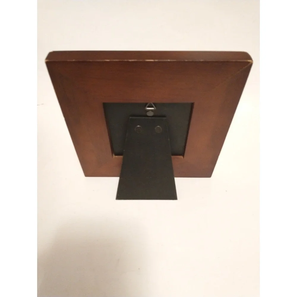 Vintage Religious Psalm 118:24 Picture Frame 3.25 x 3.25 Inch Thick Wood Outline